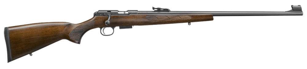 CZ 02303 457 Lux 17HMR 5+1 24"  Walnut Rifle-img-0