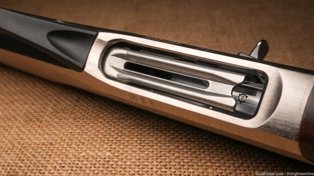 NIB Benelli Ethos Field 20 Gauge Silver Engraved-img-6