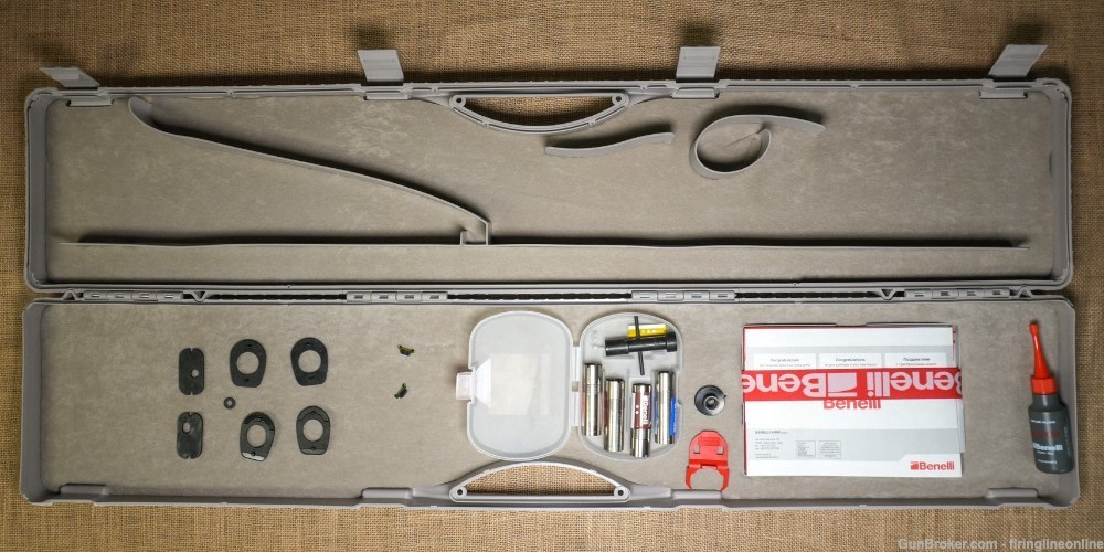 NIB Benelli Ethos Field 20 Gauge Silver Engraved-img-9