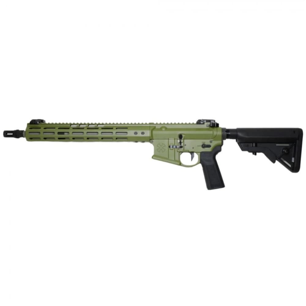 Noveske Gen 4 N4 - 14.5" Pinned barrel (6MM ARC) B5 Stock - Bazooka Green-img-1