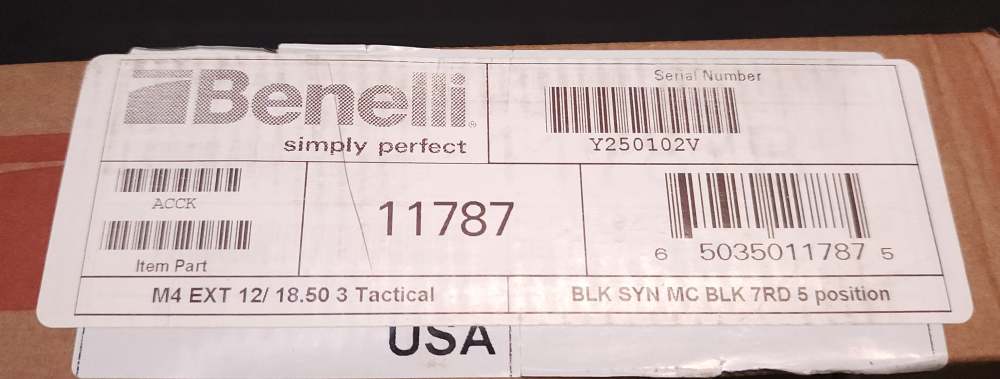  Benelli 11787 M4 EXT Tactical Multicam Blk 12ga 7+1 5Pos GRS 18.5" Layaway-img-25