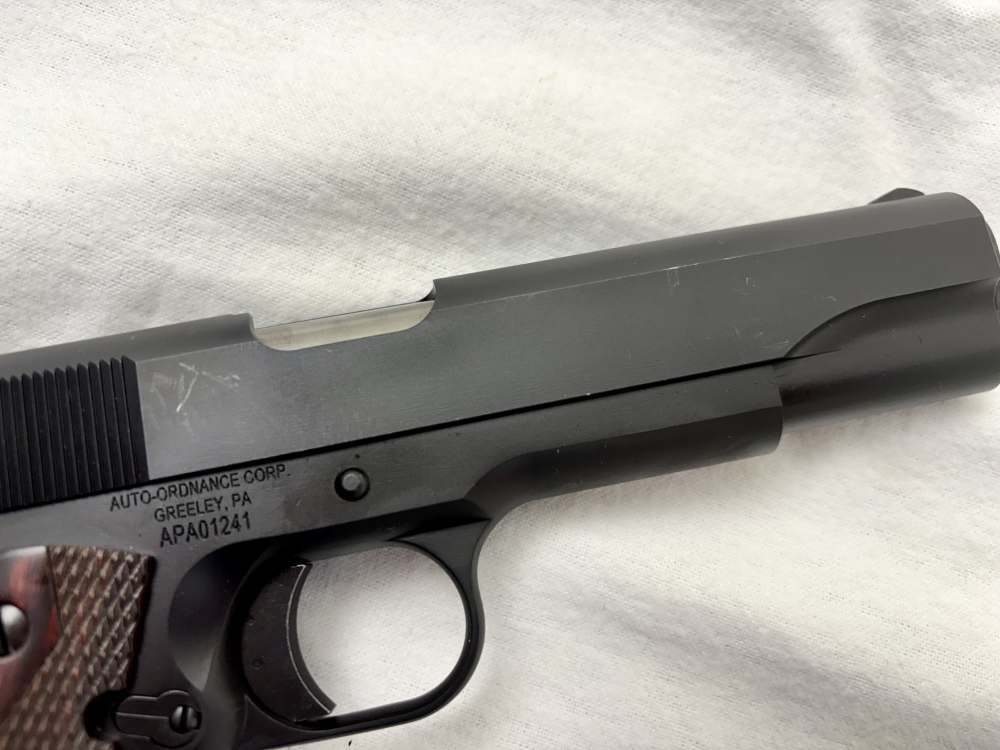 Auto-Ordnance 1911 A1 GI Spec 45 ACP Blem-img-3
