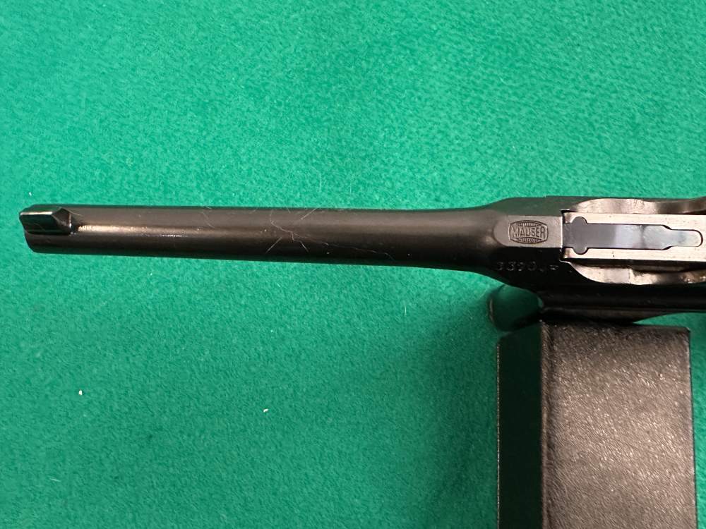 Mauser Broomhandle C96 1896 20 Shot Flatside with Holster Stock-img-8