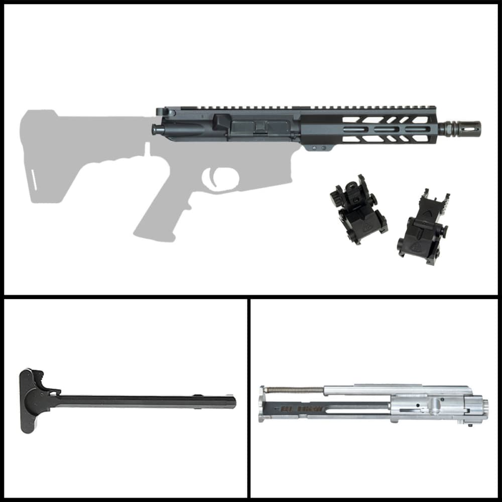 AR15 9" 22 LR Pistol Complete Upper - BCG & Charging Handle-img-0