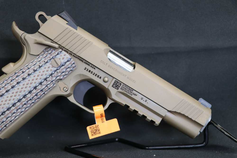 Colt M45A1 CQBP .45 ACP Marine Pistol FDE Desert Tan Night Sights NIB-img-3