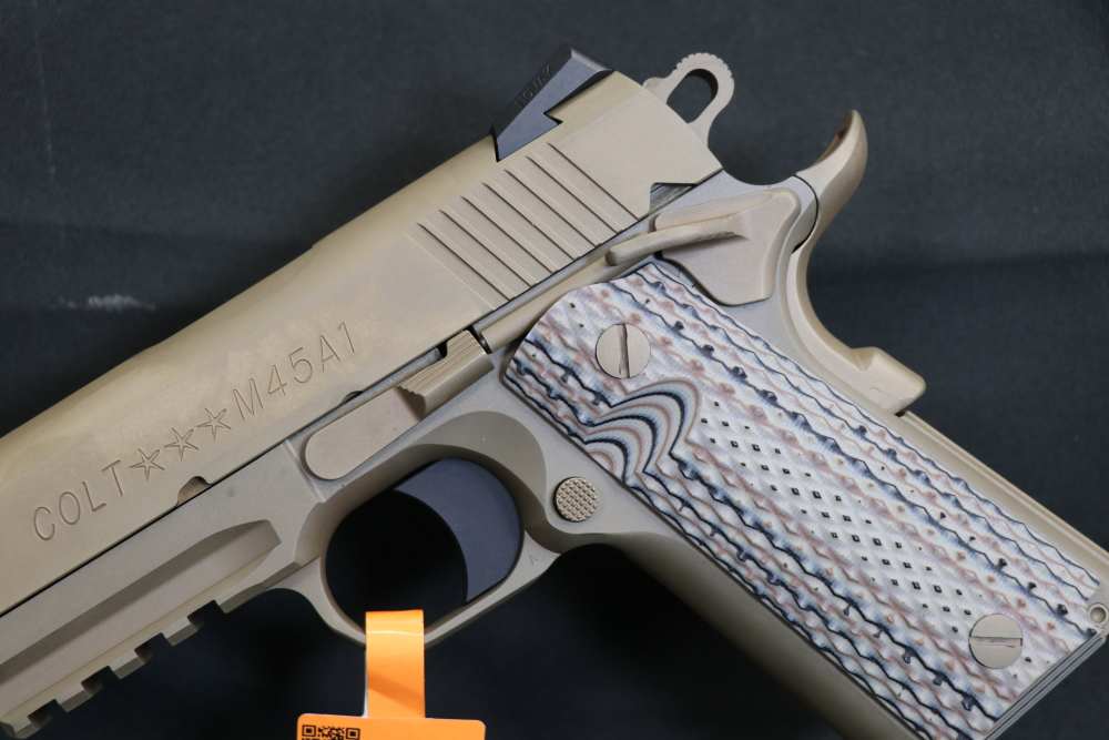 Colt M45A1 CQBP .45 ACP Marine Pistol FDE Desert Tan Night Sights NIB-img-5