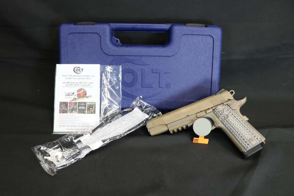 Colt M45A1 CQBP .45 ACP Marine Pistol FDE Desert Tan Night Sights NIB-img-16