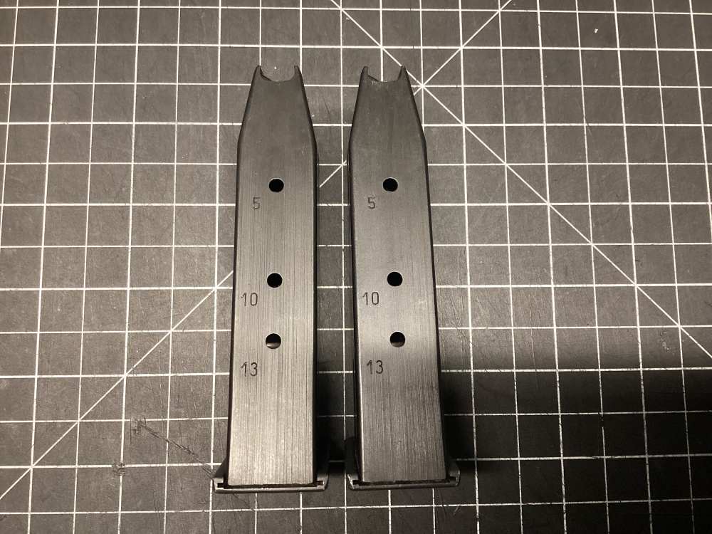 2 ULTRA RARE BERETTA 8000 L 9MM COMPACT 13 RD MAGAZINES-img-1