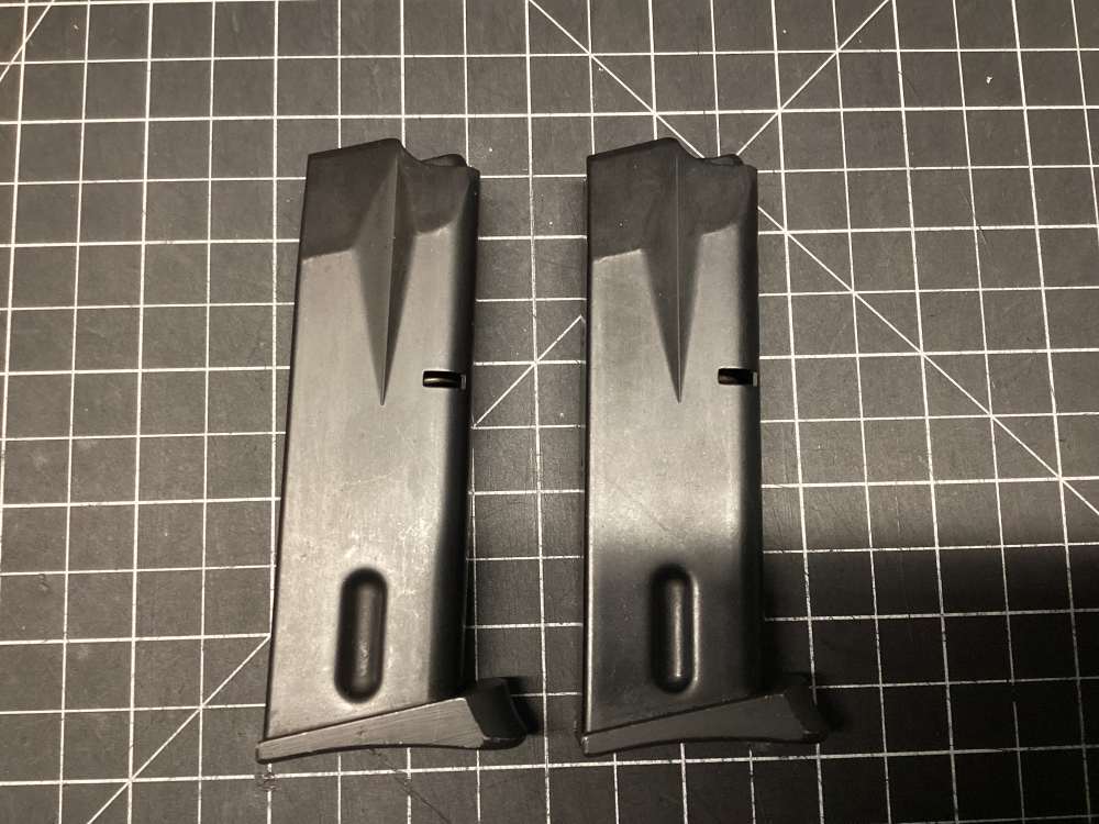 2 ULTRA RARE BERETTA 8000 L 9MM COMPACT 13 RD MAGAZINES-img-2