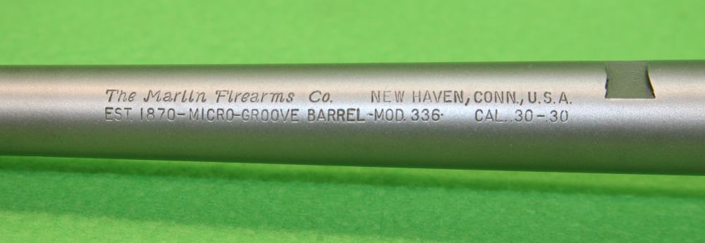 Marlin 336 JM .30-30 Win. Stripped Receiver And Barrel (PARTS GUN)-img-8