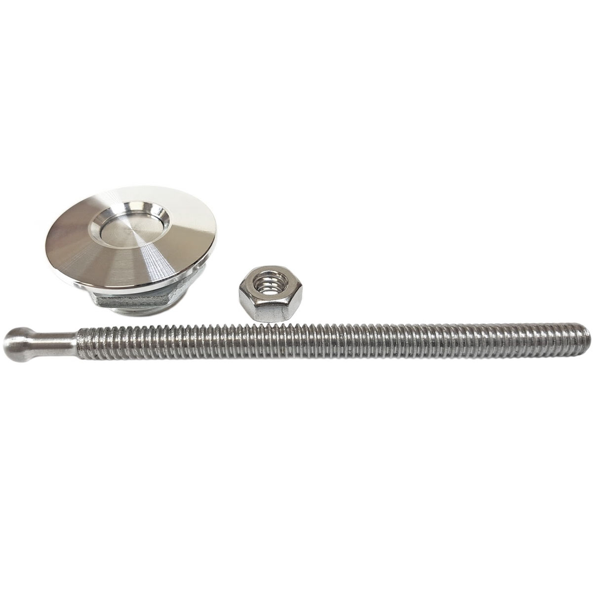 QUIK-LATCH Spun Aluminum Replacement Air Cleaner Wingnut Kit (QL-25-AC)-img-1