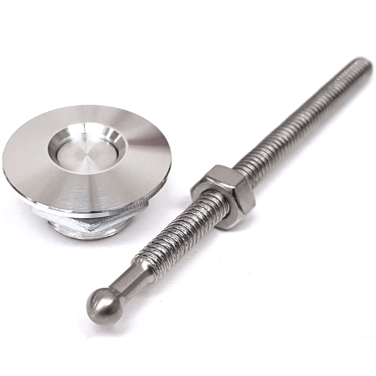 QUIK-LATCH Spun Aluminum Replacement Air Cleaner Wingnut Kit (QL-25-AC)-img-0
