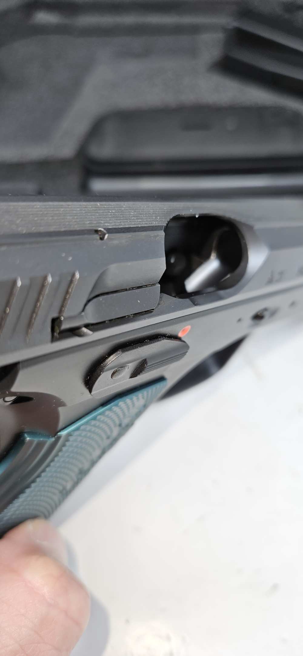 CZ Shadow 2 Black and Blue Like New 3 mags Case Papers Accessories-img-6