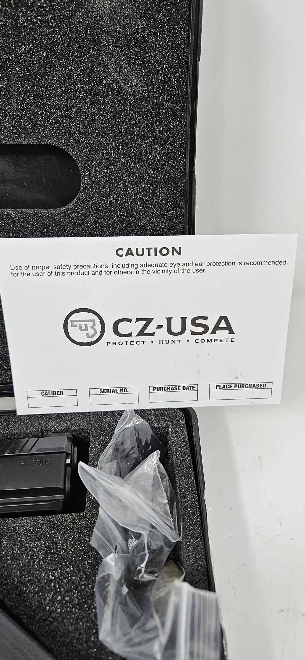 CZ Shadow 2 Black and Blue Like New 3 mags Case Papers Accessories-img-4