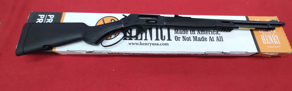 Henry Repeating Arms Lever Action X Model, .45-70, 19.8" Round Barrel, Blue-img-0