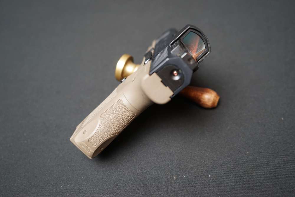 Canik METE MC9 Two-Tone, Black FDE, Case, Holster, 9mm, Sig red dot-img-3