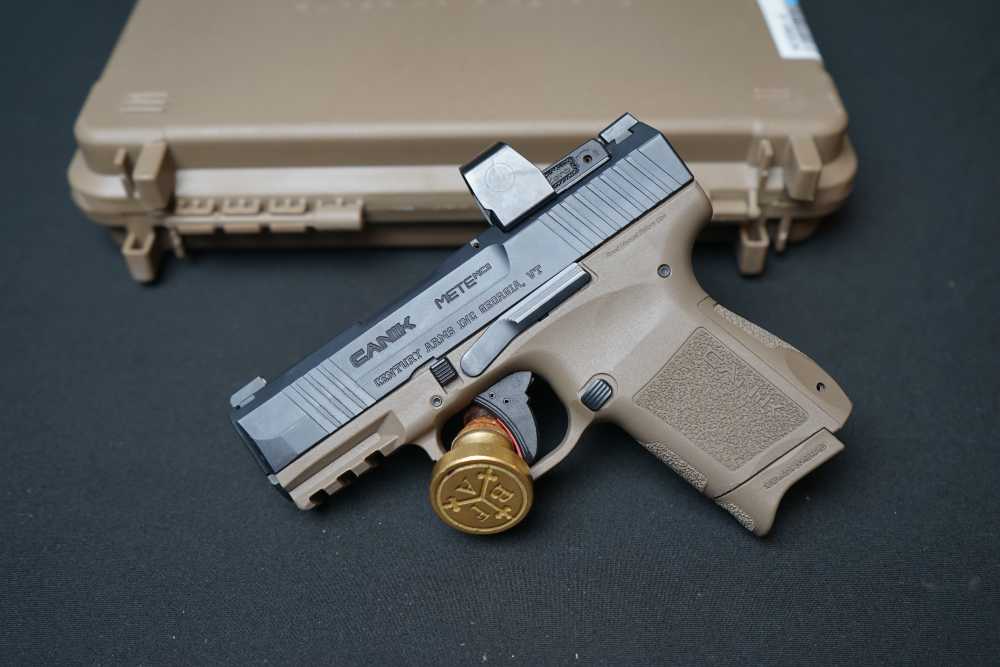 Canik METE MC9 Two-Tone, Black FDE, Case, Holster, 9mm, Sig red dot-img-0