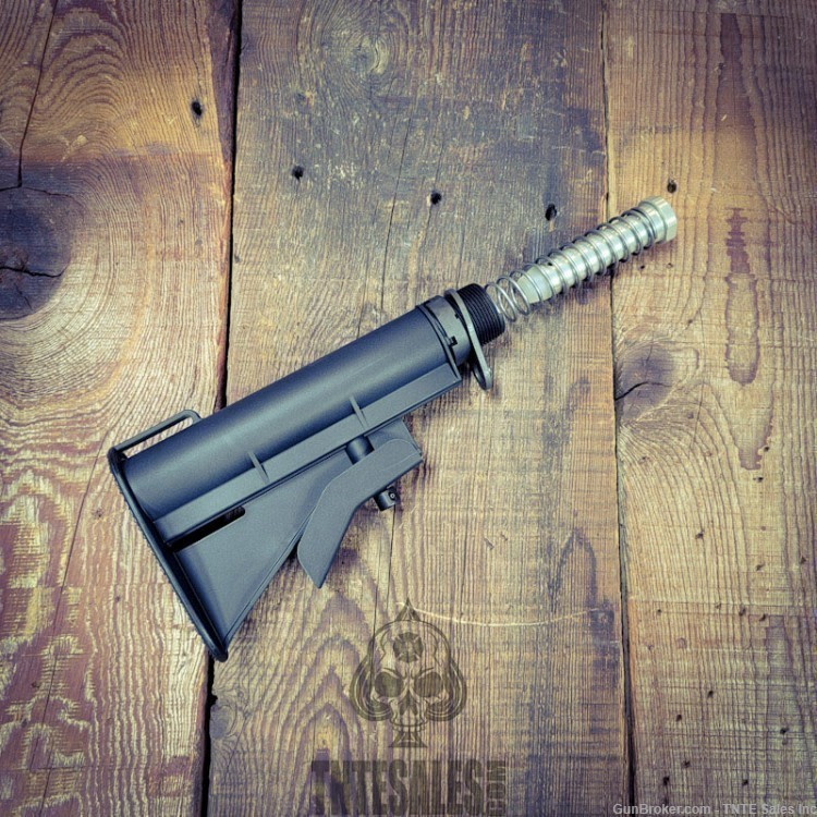 XM-177 GAU-5 N1 Milspec Retro AR-15 M-4 Style Stock Kit 6 position -img-3