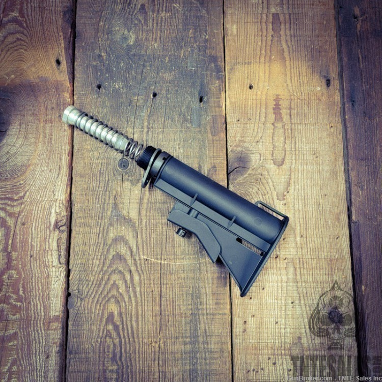 XM-177 GAU-5 N1 Milspec Retro AR-15 M-4 Style Stock Kit 6 position -img-1