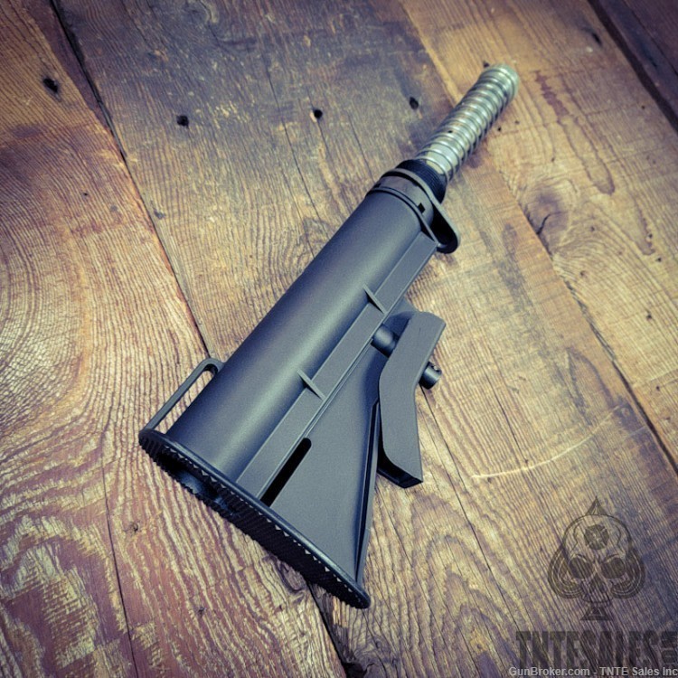 XM-177 GAU-5 N1 Milspec Retro AR-15 M-4 Style Stock Kit 6 position -img-4