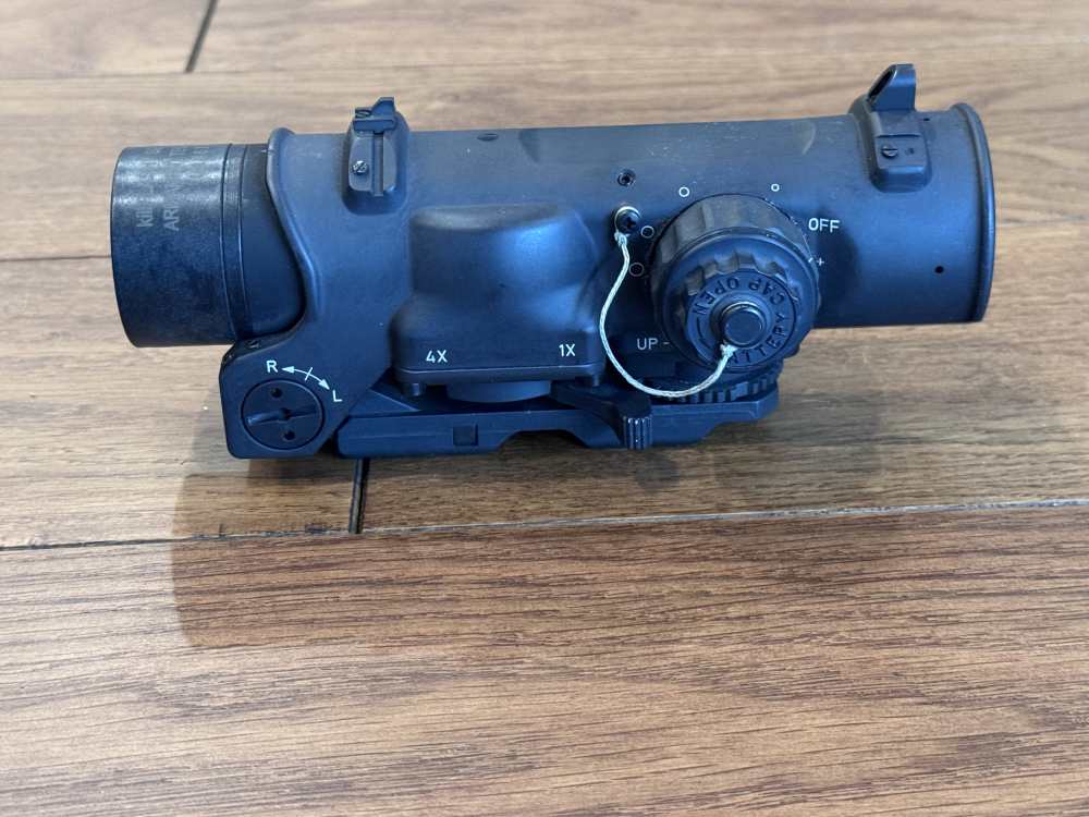 Elcan SpecterDR 1x-4x 5.56, ARMS mount and Killflash NEW-img-1