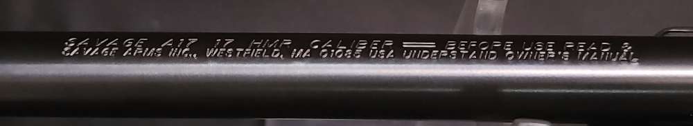 Savage 47007 Model A17 A17 Heavy Barrel 17 HMR 10rd NEW 22" HB Layaway-img-17