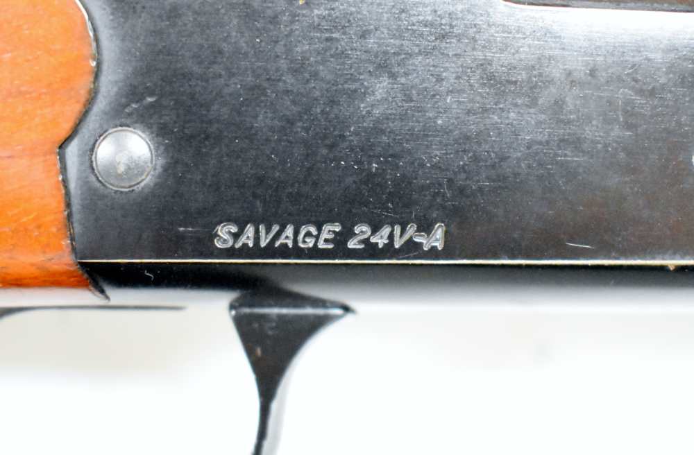 SAVAGE MODEL 24V COMBO 30-30 20GA COMBO GUN WEAVER K2.5 24V-A RARE PENNY NR-img-6