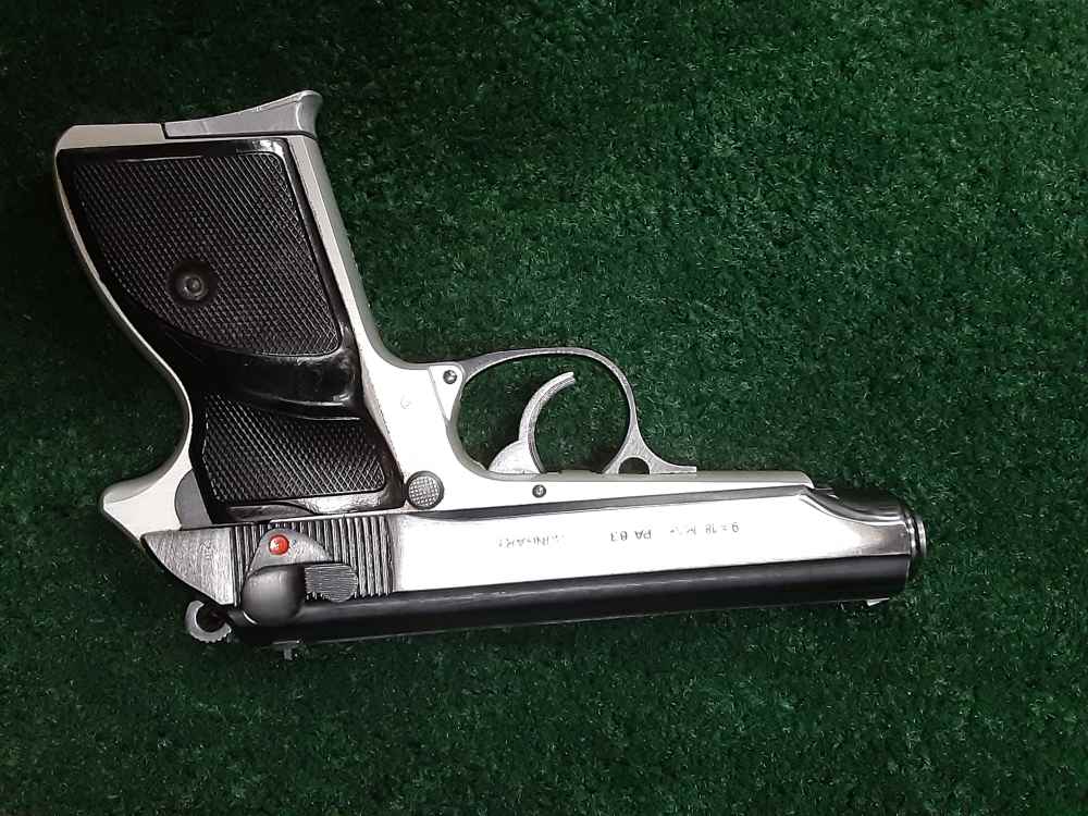 9X18 FEG Hungarian Makarov Semi Auto Pistol Two Tone Excellent Condition-img-3