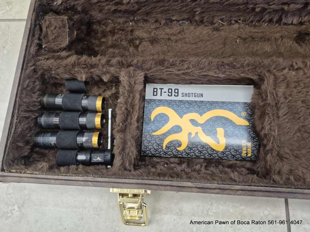 Browning BT-99 12 GA, 32" BRL Adjustable Comb Invector-Plus choke System 18-img-41