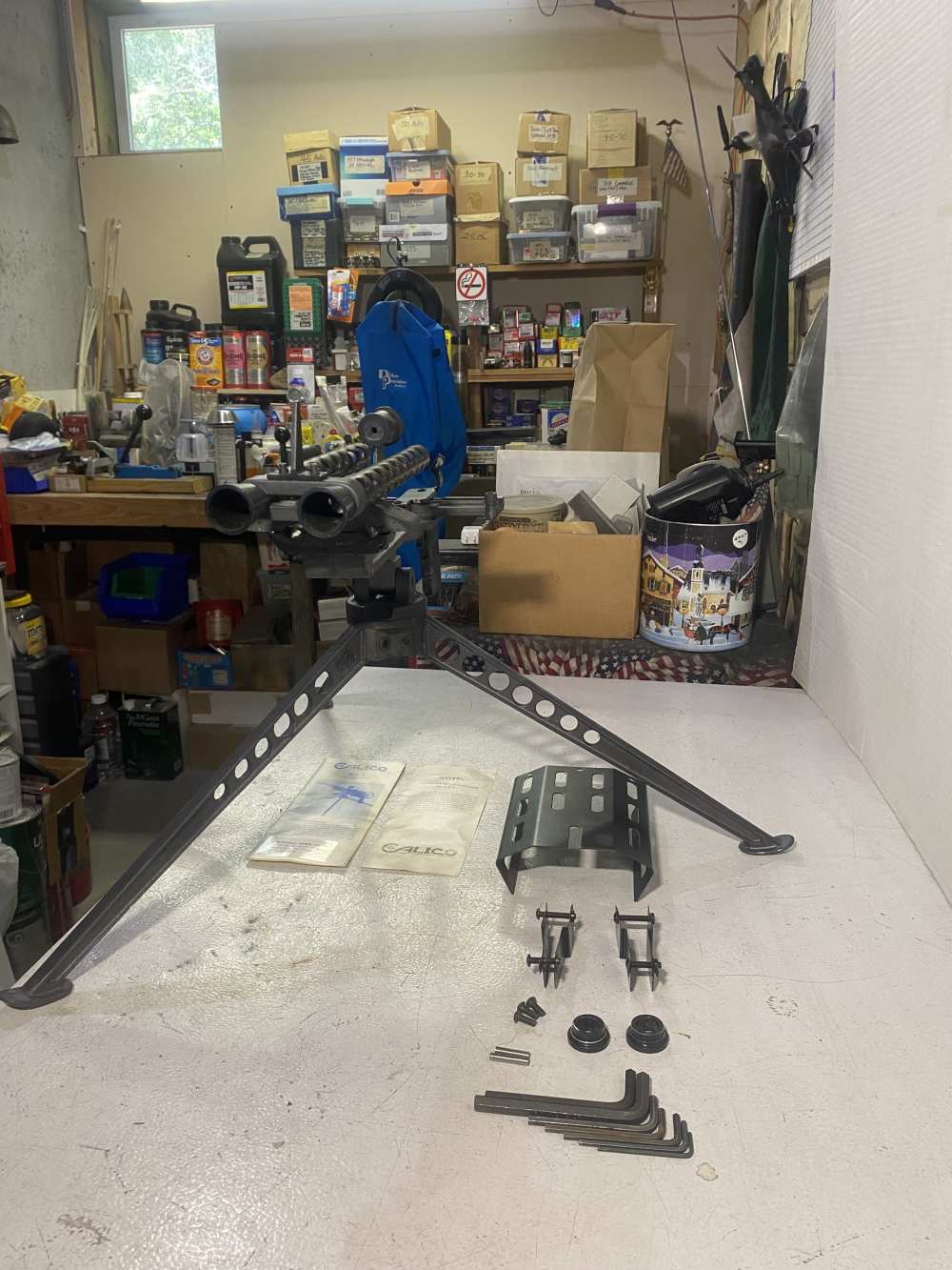 Calico M1-11 Gatling gun kit-img-4