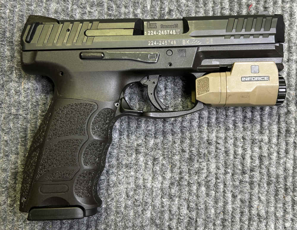 *Bundle* H&K VP9 Semi Auto Pistol w/ INFORCE Light & 13 Magazines - 9mm-img-4