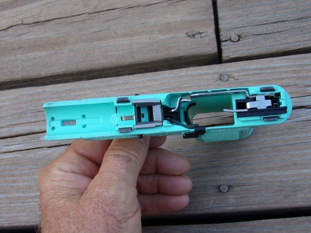Gforce Arms GF9 Rapture Robins Egg Blue COMPLETE frame W/Magazine Glock 26 -img-13