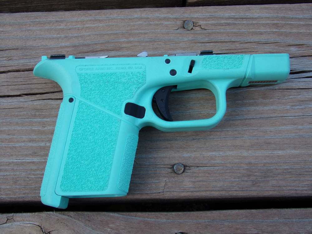 Gforce Arms GF9 Rapture Robins Egg Blue COMPLETE frame W/Magazine Glock 26 -img-16