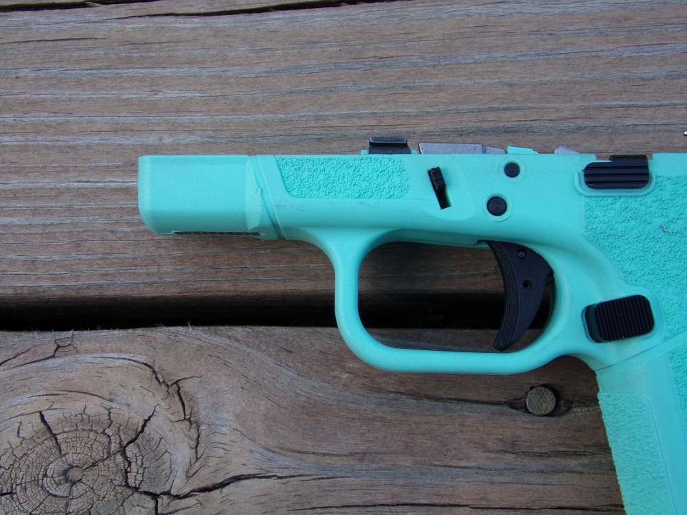Gforce Arms GF9 Rapture Robins Egg Blue COMPLETE frame W/Magazine Glock 26 -img-8