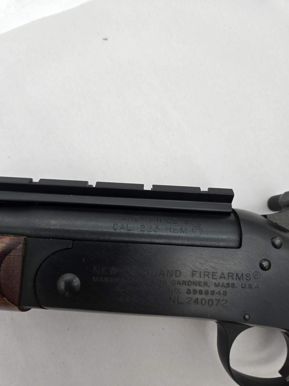 New England Firearms Handi Rifle .223 Rem Bull Barrel EXCELLENT CONDITION-img-6