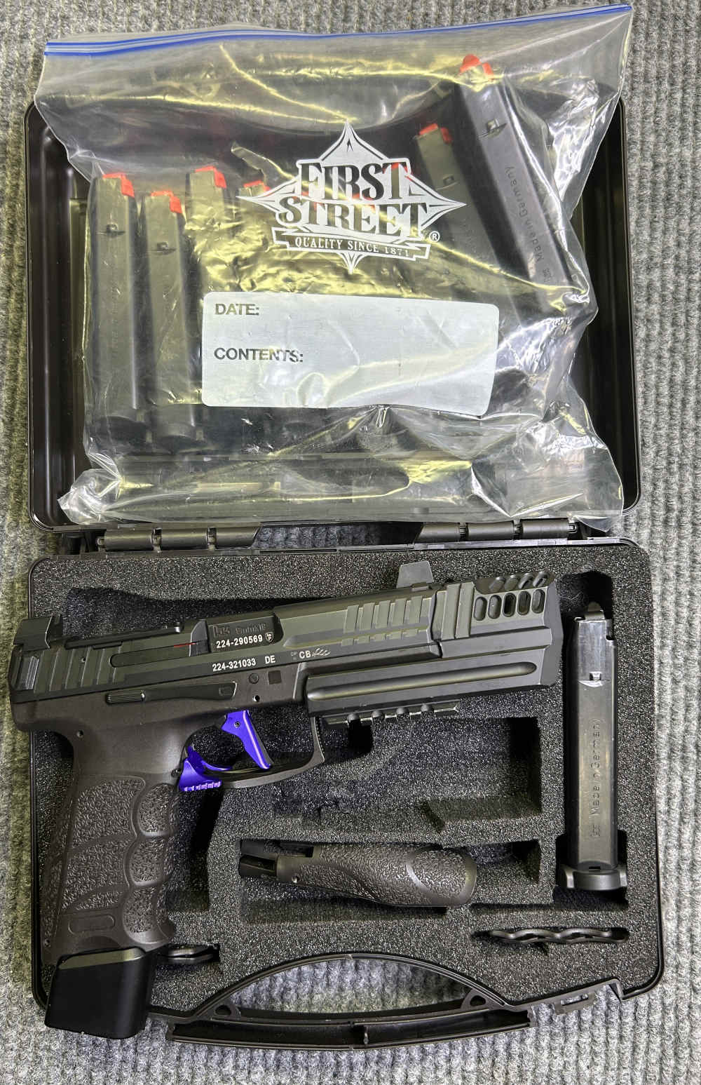 *Bundle* HK VP9 Semi Auto Pistol w/ Upgrades & 13 Mags Total - 9mm-img-1