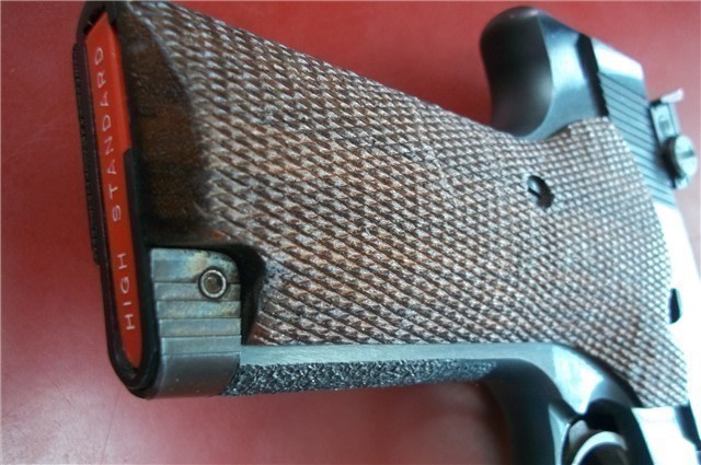 High Standard Supermatic Tournament 22LR Model 106 Military Pistol 1967-68-img-12