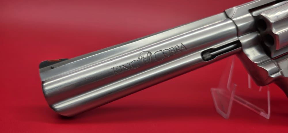 Rare 1987 Colt King Cobra 6" Stainless Colt Box & Paper-img-2