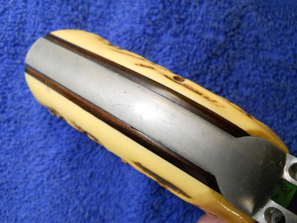 OLD MOD RUGER FIRST MODEL SINGLE SIX BLACK HAWK 3 SCREW FLAT TOP XR3 GRIPS -img-4