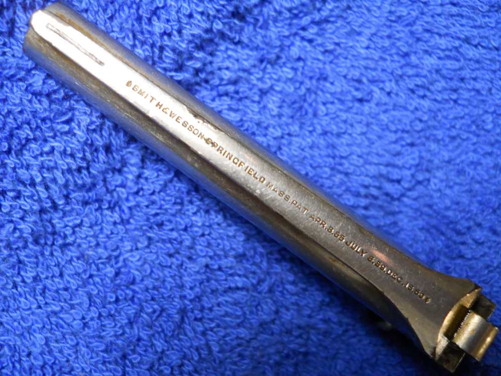 NICKEL SMITH & WESSON MODEL 1 3RD ISSUE 22 CALIBER S&W BARREL -img-3