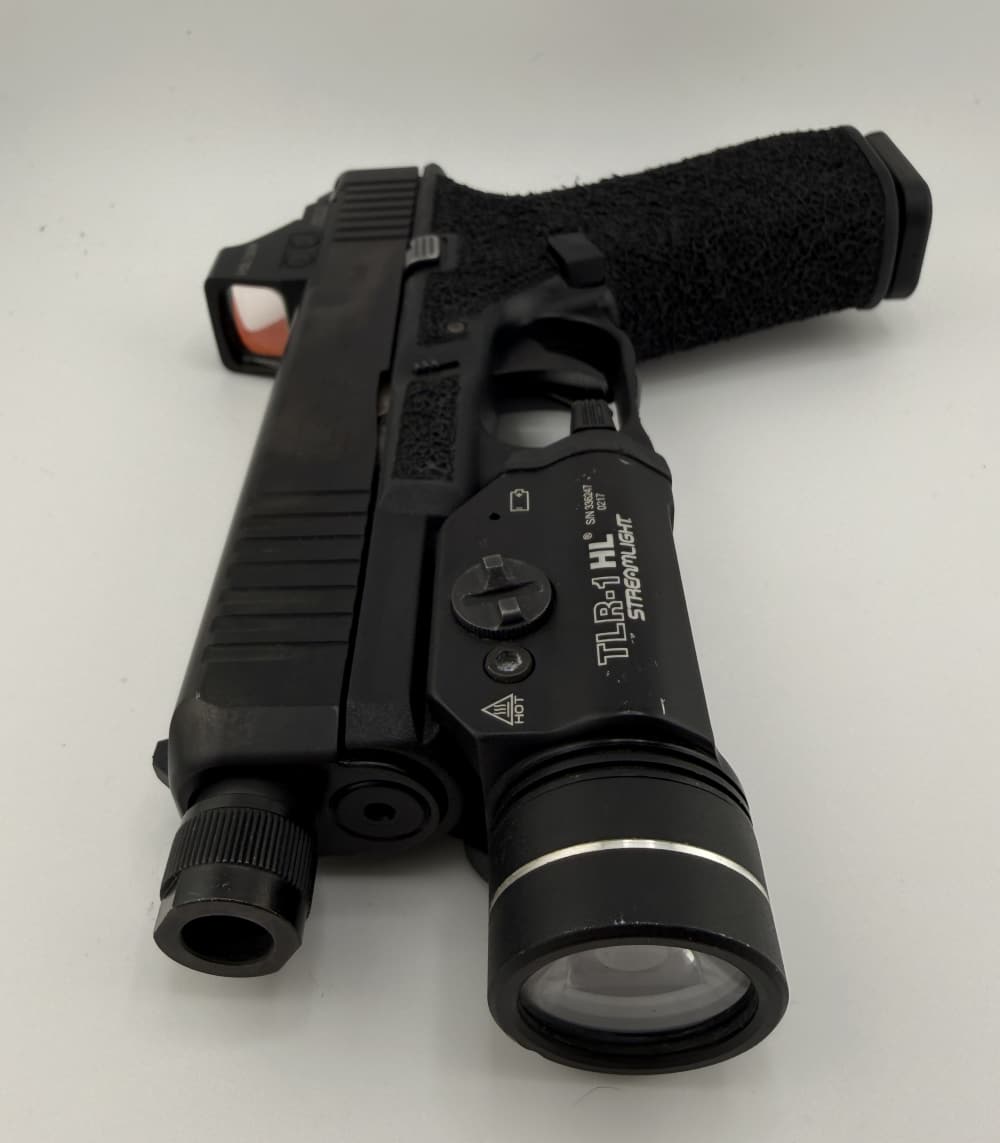 Glock 45 MOS | 9mm | Holosun 507K X2 | TLR-1 HL | Threaded Barrel-img-4
