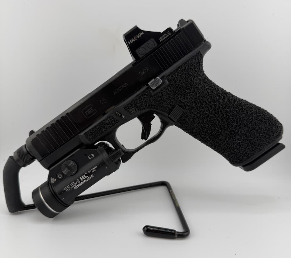 Glock 45 MOS | 9mm | Holosun 507K X2 | TLR-1 HL | Threaded Barrel-img-0