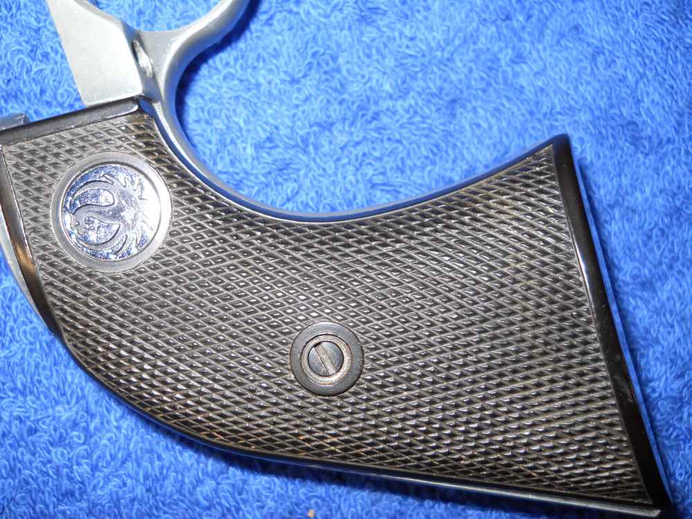 FACTORY RUGER FIRST MODEL SINGLE SIX BLACK HAWK 3 SCREW FLAT TOP XR3 GRIPS -img-3