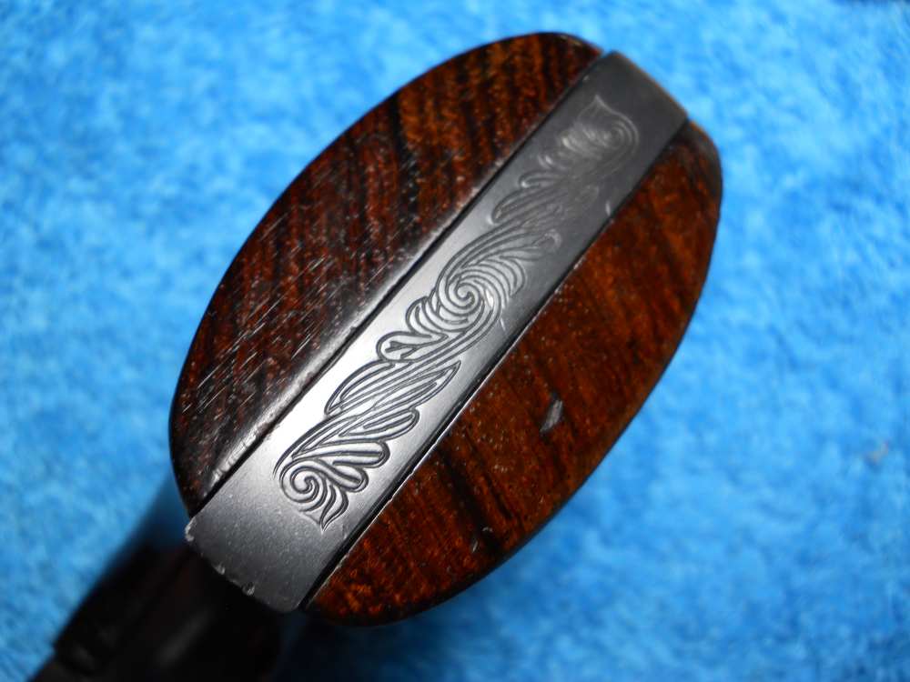 COLT FRONTIER SCOUT PEACEMAKER 62 CARVED WOOD WITH ONE PIECE LOOK GRIPS 22-img-10