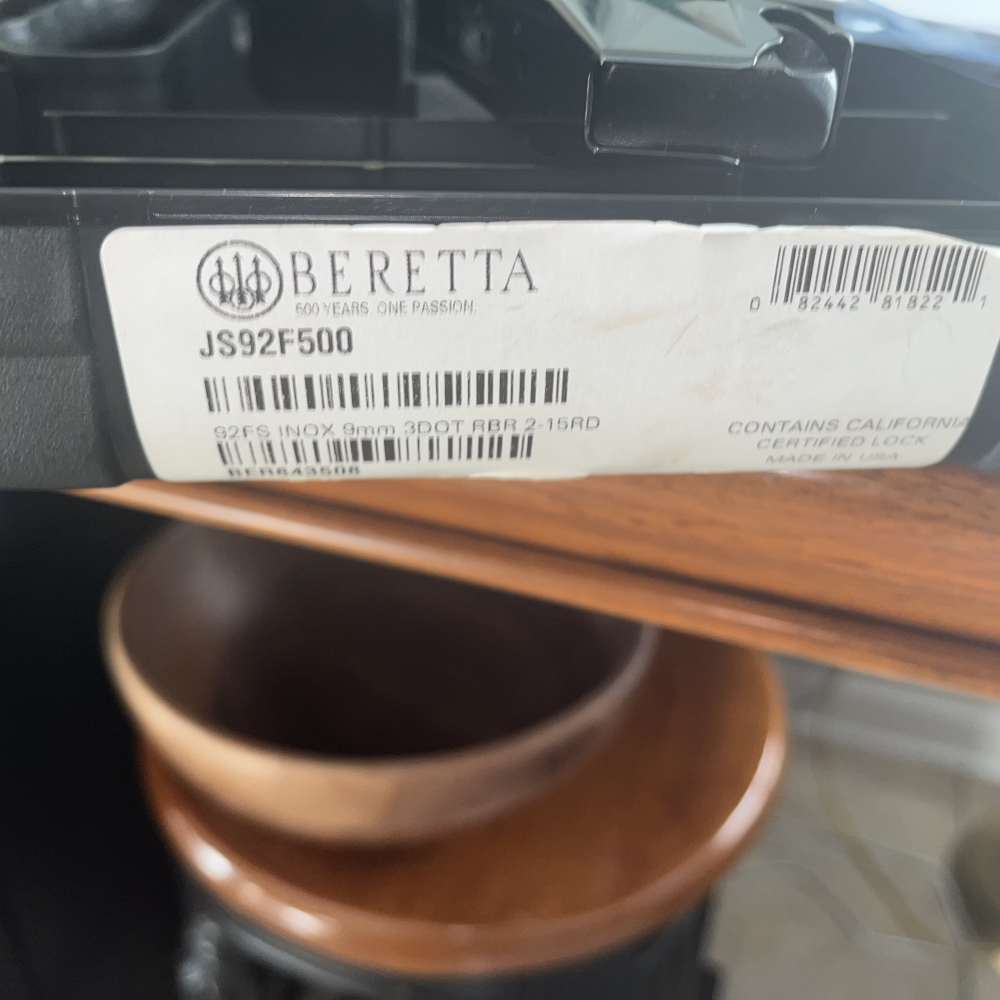 LNIB Beretta 92FS INOX -img-2