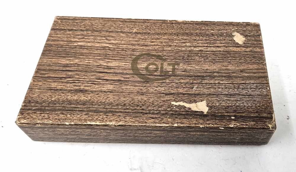 Colt Huntsman .22 LR 4.5" — MFG 1957, Original Box & Papers Colt Blue-img-14