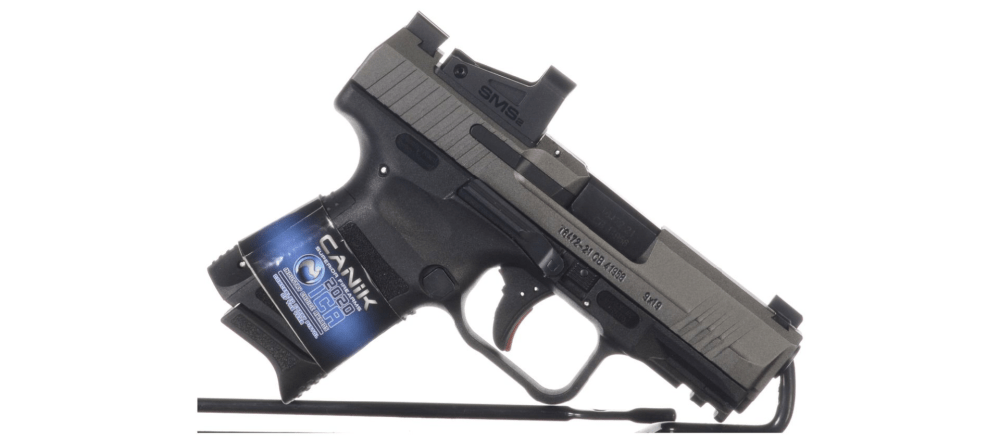 New Canik TP9 Elite SC in Tungsten Cerakote, full kit, all accessories-img-3
