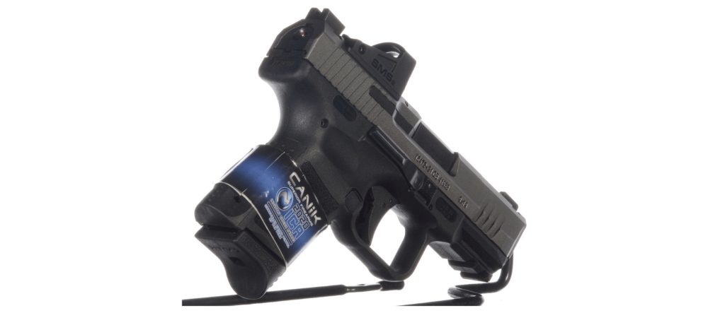 New Canik TP9 Elite SC in Tungsten Cerakote, full kit, all accessories-img-5