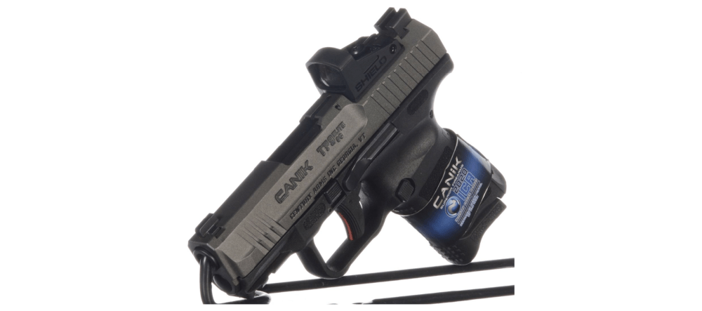 New Canik TP9 Elite SC in Tungsten Cerakote, full kit, all accessories-img-1