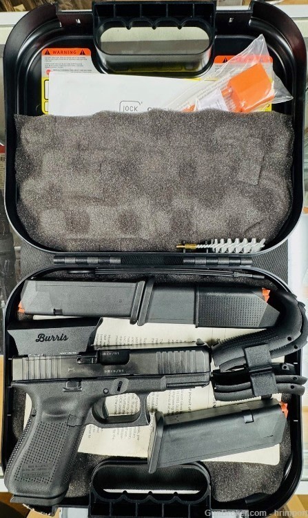 Glock 19 Gen5 MOS 9mm 4.02" Barrel 15rds w/ Red Dot Burris-img-7